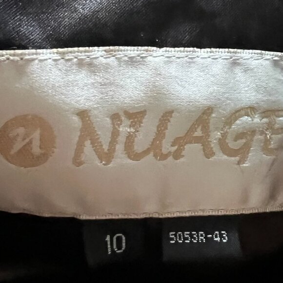 Nuage Full Length Black Faux Fur Sheared Beaver Ankle Length - Picture 6 of 10